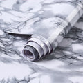 Marble pattern waterproof PVC sticker roll for kitchen splashback protection measuring 2 metres by 40 centimetres