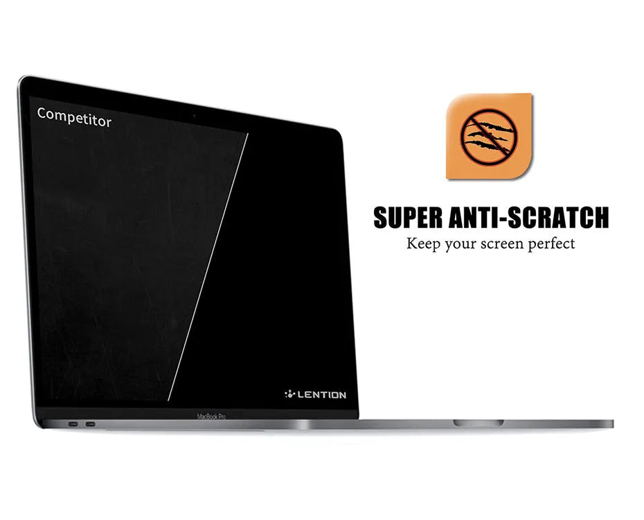 Matte screen protector film for 13-inch MacBook Pro with anti-glare and anti-scratch features.