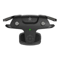 Black F5 wired USB-C mobile game controller for smartphones showing compact size