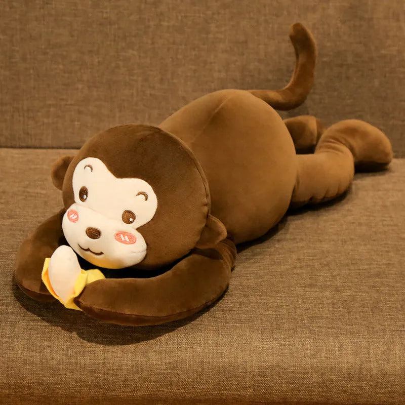 Crystal super soft animal plush toy – dog design, 100cm height, down cotton filling