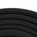 Black rubber sliding door seal for Toyota Hiace high roof measuring 5 metres in length