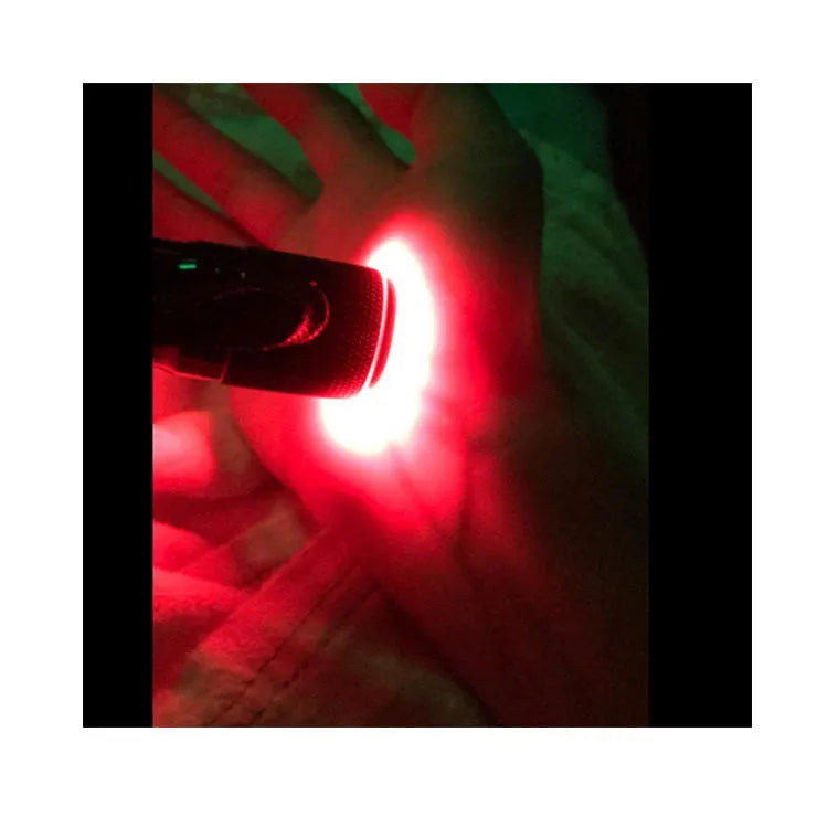 Black aluminium alloy Smart Vein Locator handheld medical device for vein illumination.