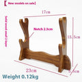 Handmade wooden multi-layer wall bracket in Chinese style display shelf