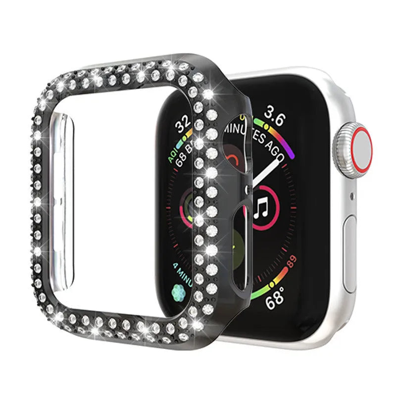 PC hard plastic protective case for Apple Watch in various colours and sizes.