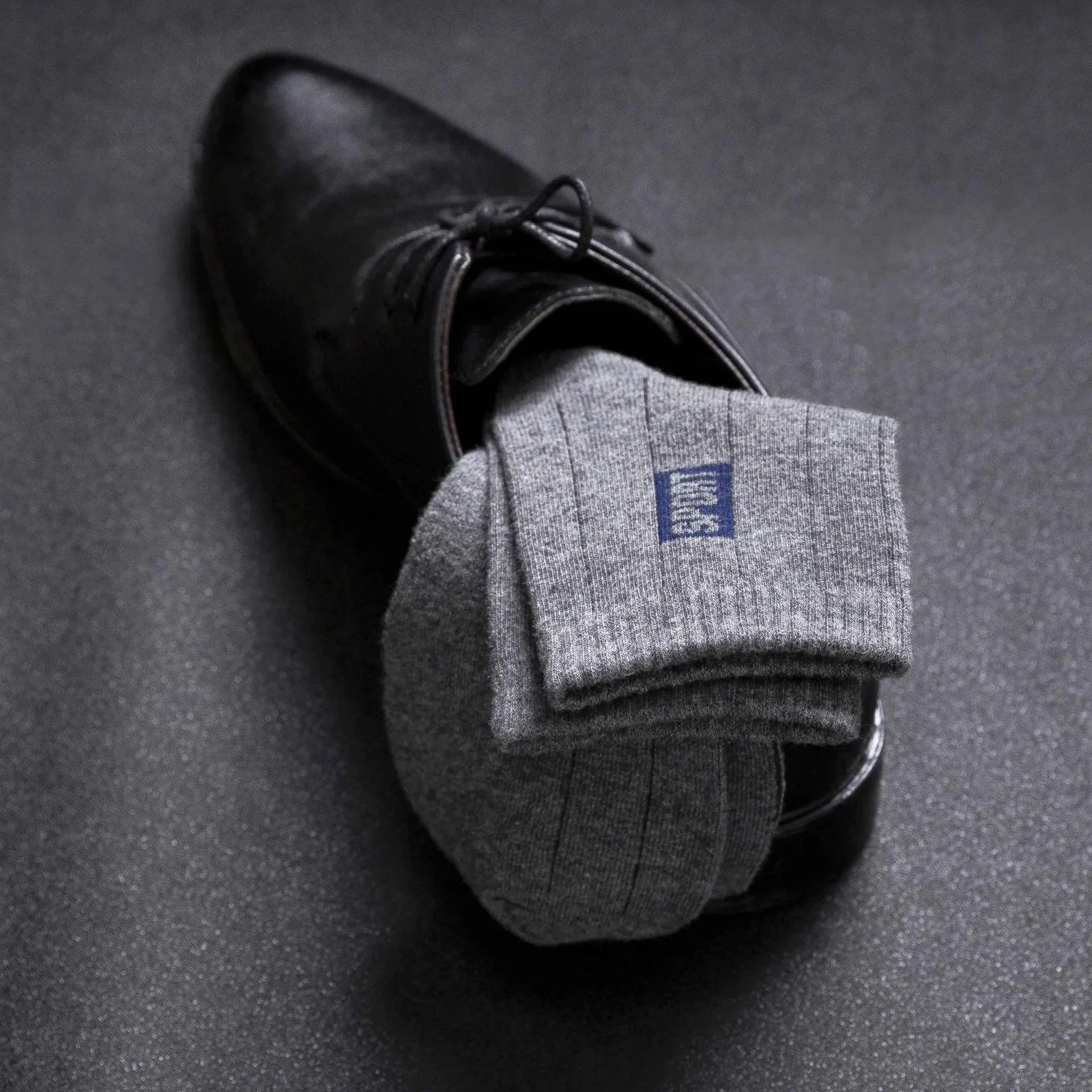 Breathable 5-pair men's cotton mid-tube socks set in SPORT tube stripe pattern