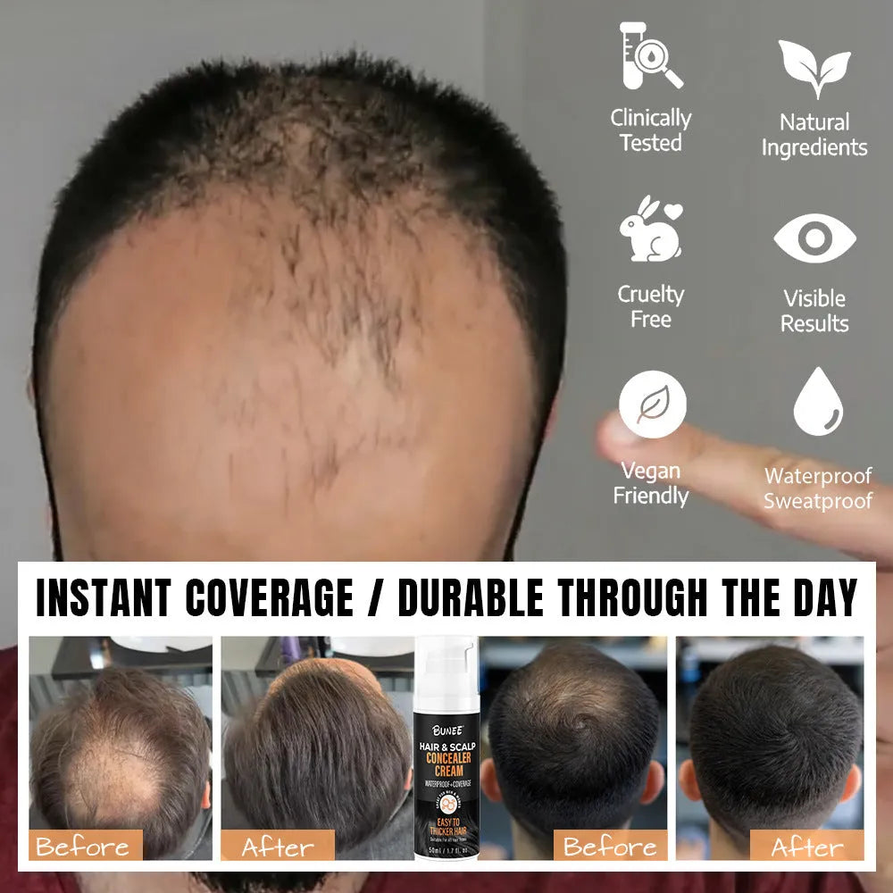 30 ml scalp concealer pomade for hair thinning coverage in compact packaging