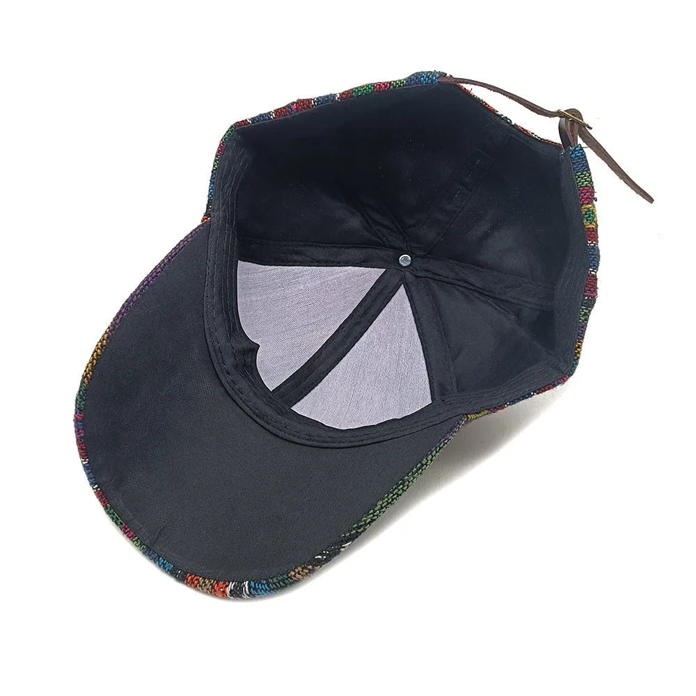 Women's polyester baseball cap with dome crown in one of eight colour options