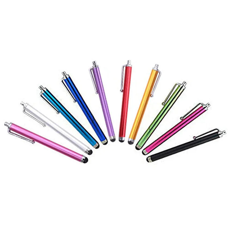 Aluminium alloy capacitive touch pen for smartphones and tablets with universal compatibility