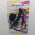 T3 mini condenser wired microphone with 3.5mm jack for Android phones in metallic colours.