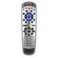 Black DISH Network Flat 20.1 universal remote control for satellite receivers