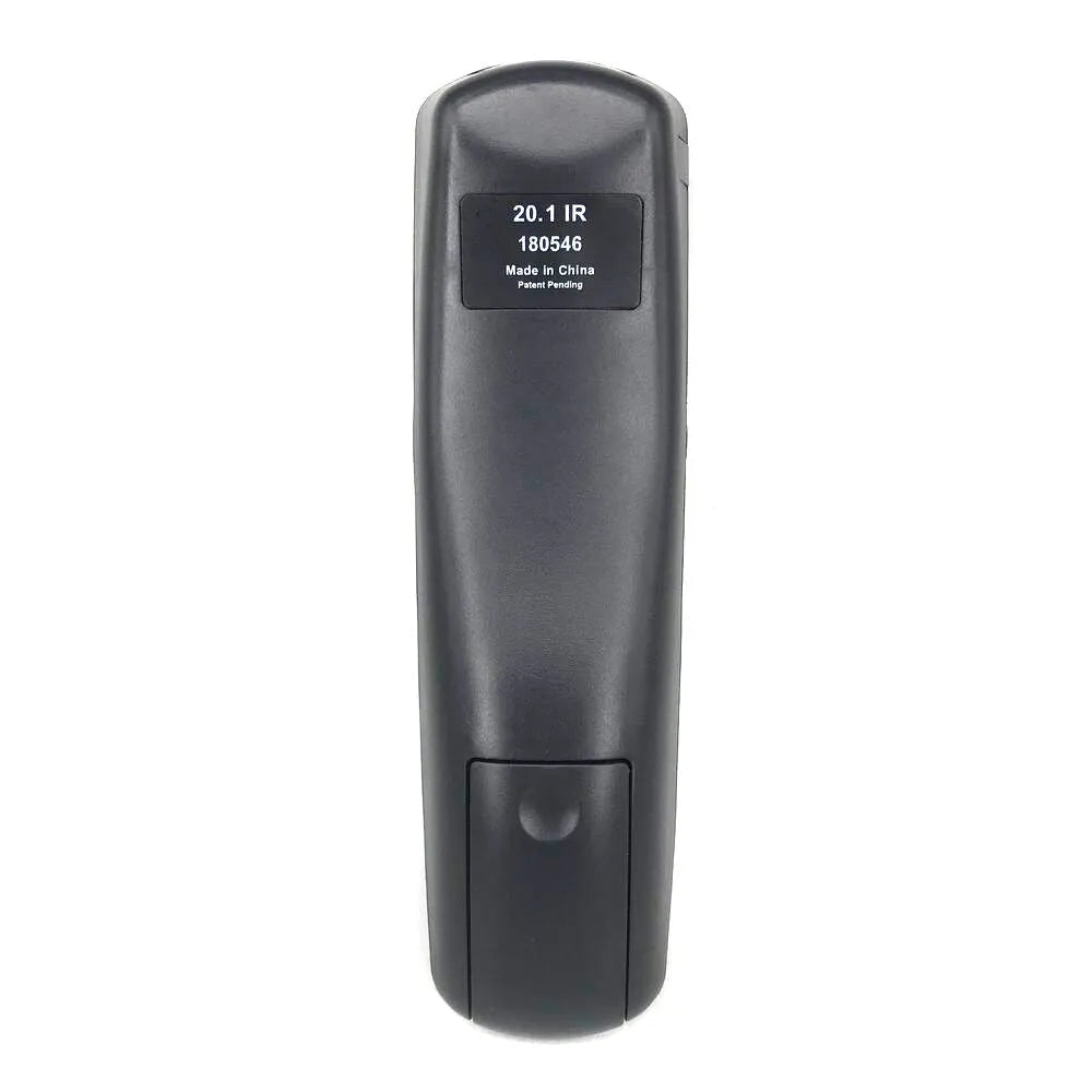 Black DISH Network Flat 20.1 universal remote control for satellite receivers