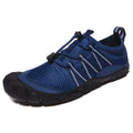 Low-cut water shoes with mesh upper and elastic band closure in multiple colours