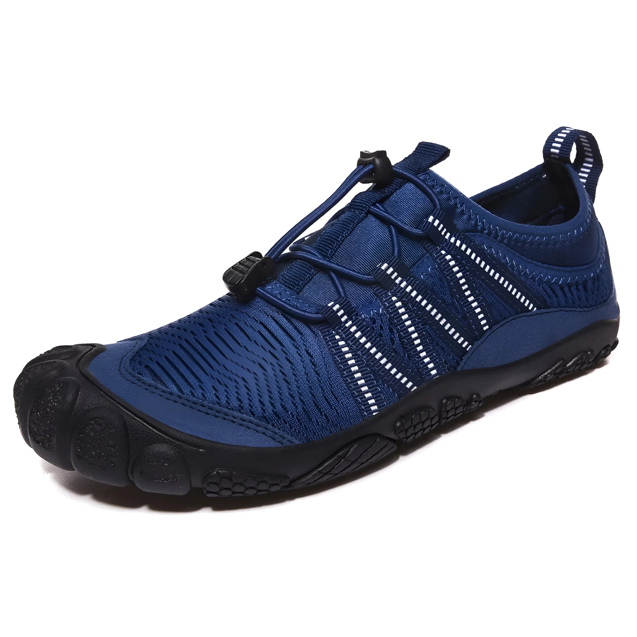 Low-cut water shoes with mesh upper and elastic band closure in multiple colours