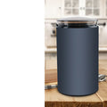 Electric herb grinder model 150A in Navy colour with aluminium alloy cup body and 220V power cord