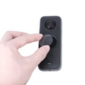 Black tempered glass screen protector for Insta360 ONE X2 action camera
