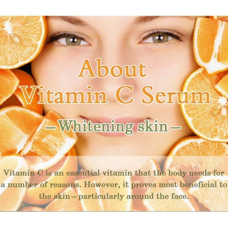 Vitamin C Hyaluronic Acid Serum 10ml bottle for facial brightening and moisturising