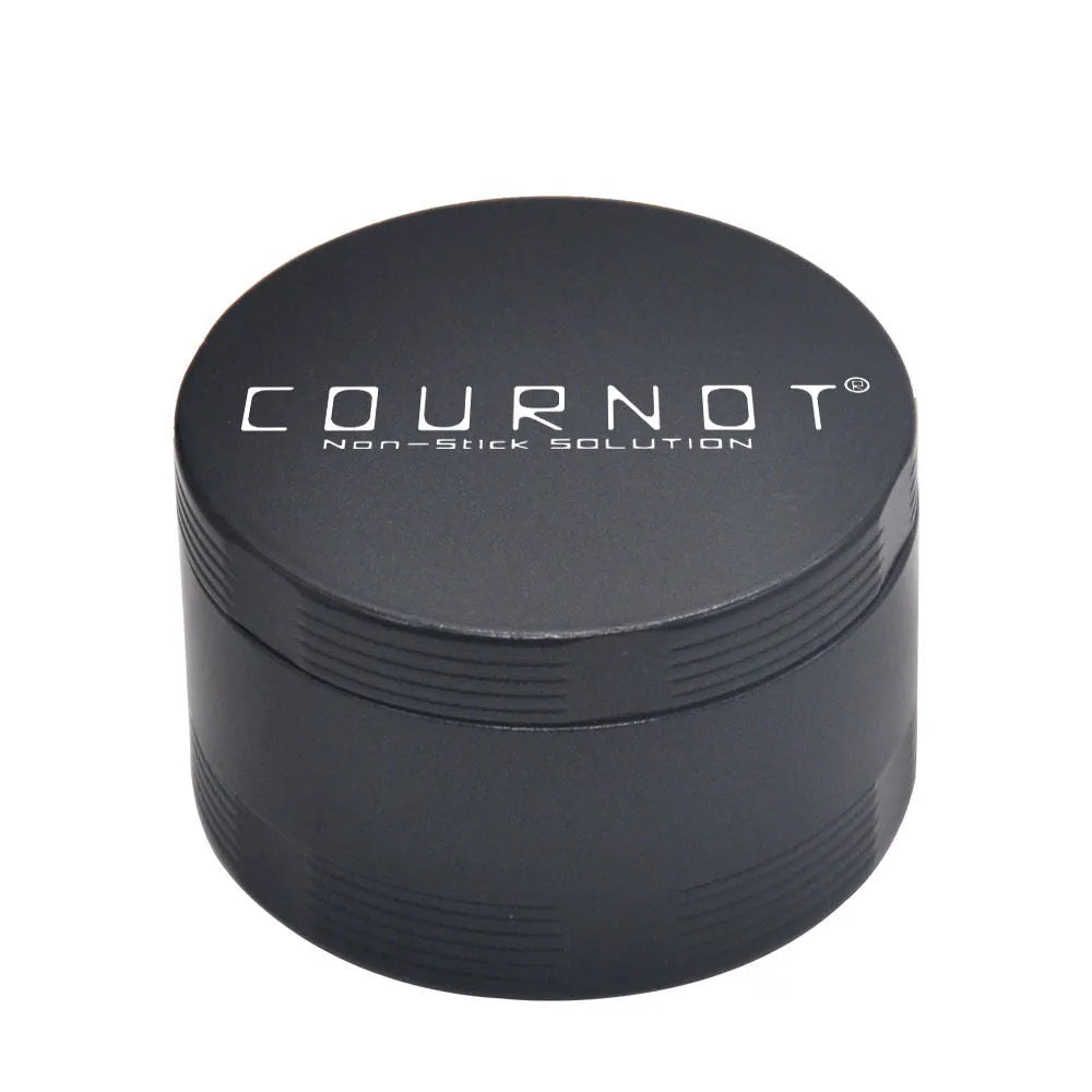 Four layer metal smoke grinder with diamond teeth in aviation aluminium alloy