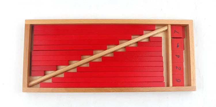 Natural wood Montessori preschool toys for children ages 2 to 7 years