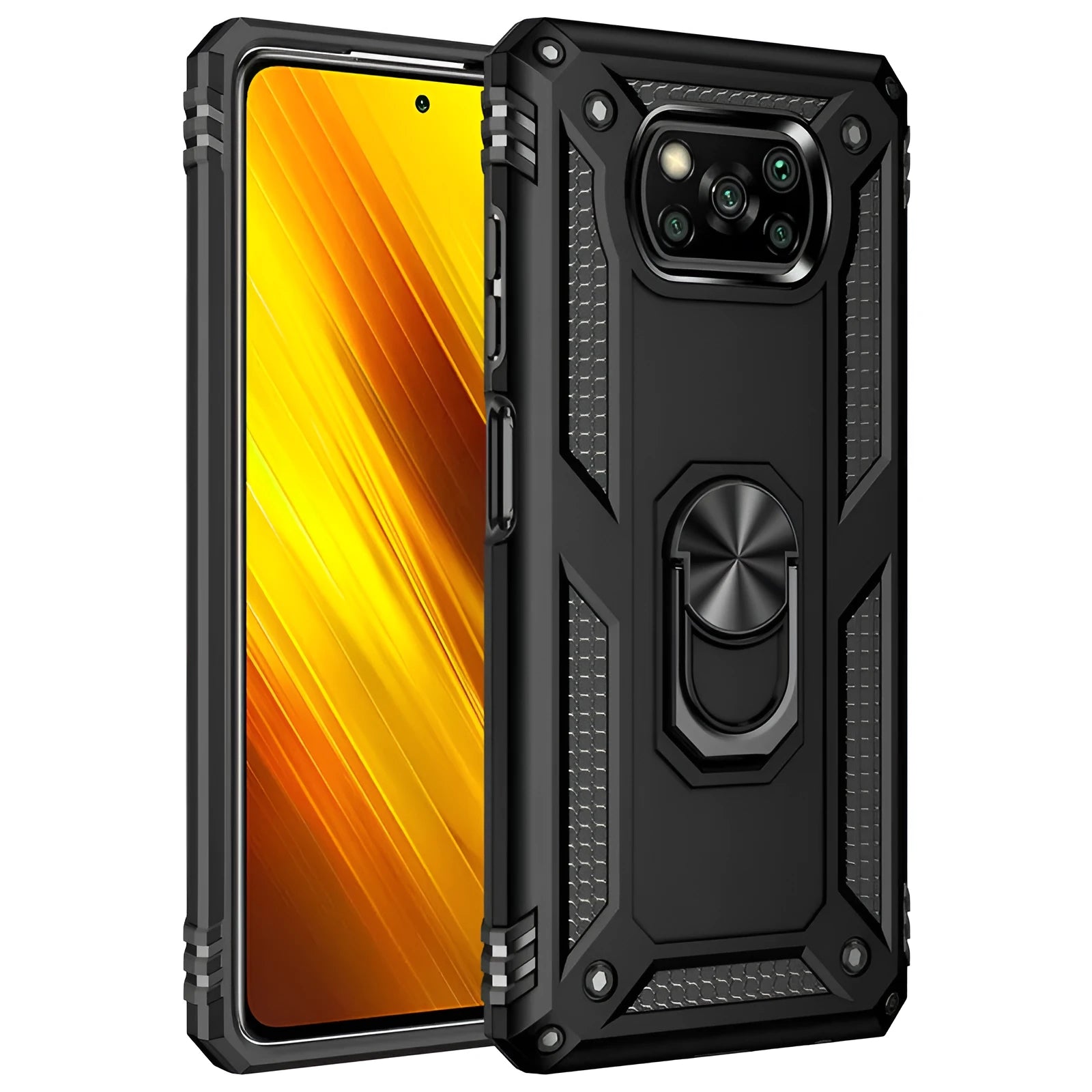 Sergeant anti-fall armour protective case for Xiaomi Pocophone Poco X3 NFC in multiple colours