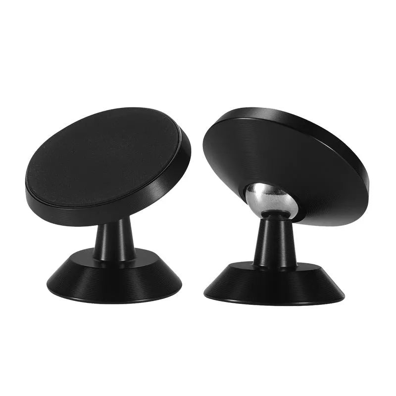 Universal magnetic car phone holder in black silver or gold with 35.5mm base