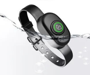 Waterproof rechargeable remote dog training collar with shock, vibration, and beep modes