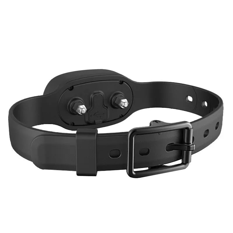 Waterproof rechargeable remote dog training collar with shock, vibration, and beep modes