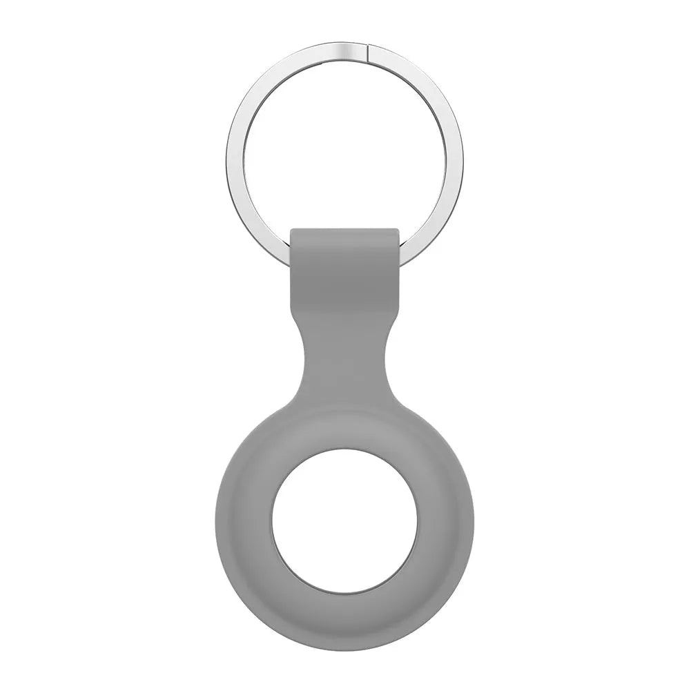 Silicone protective sleeve case for Apple AirTag showing available colour options