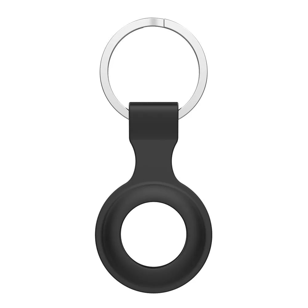 Silicone protective sleeve case for Apple AirTag showing available colour options