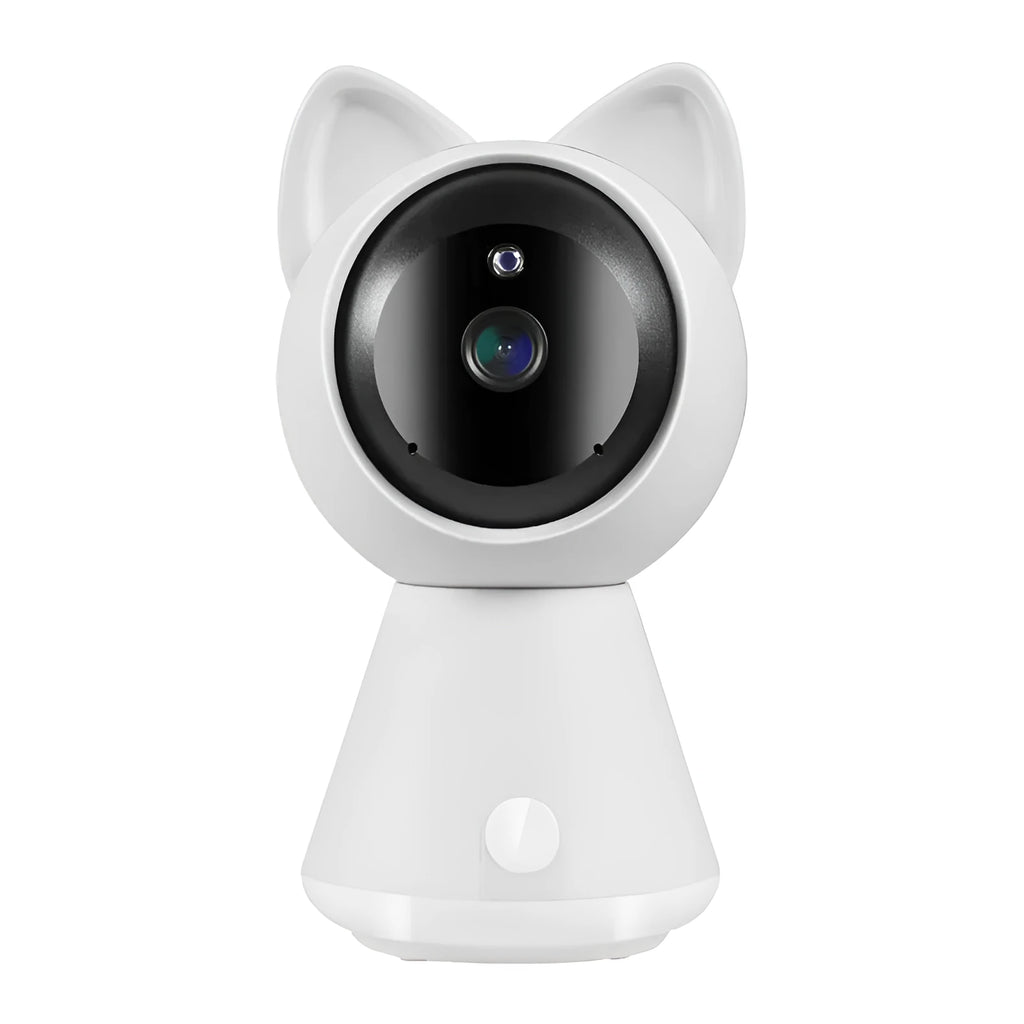Wireless WiFi monitor camera with 1080P PTZ moving head and infrared night vision on bracket
