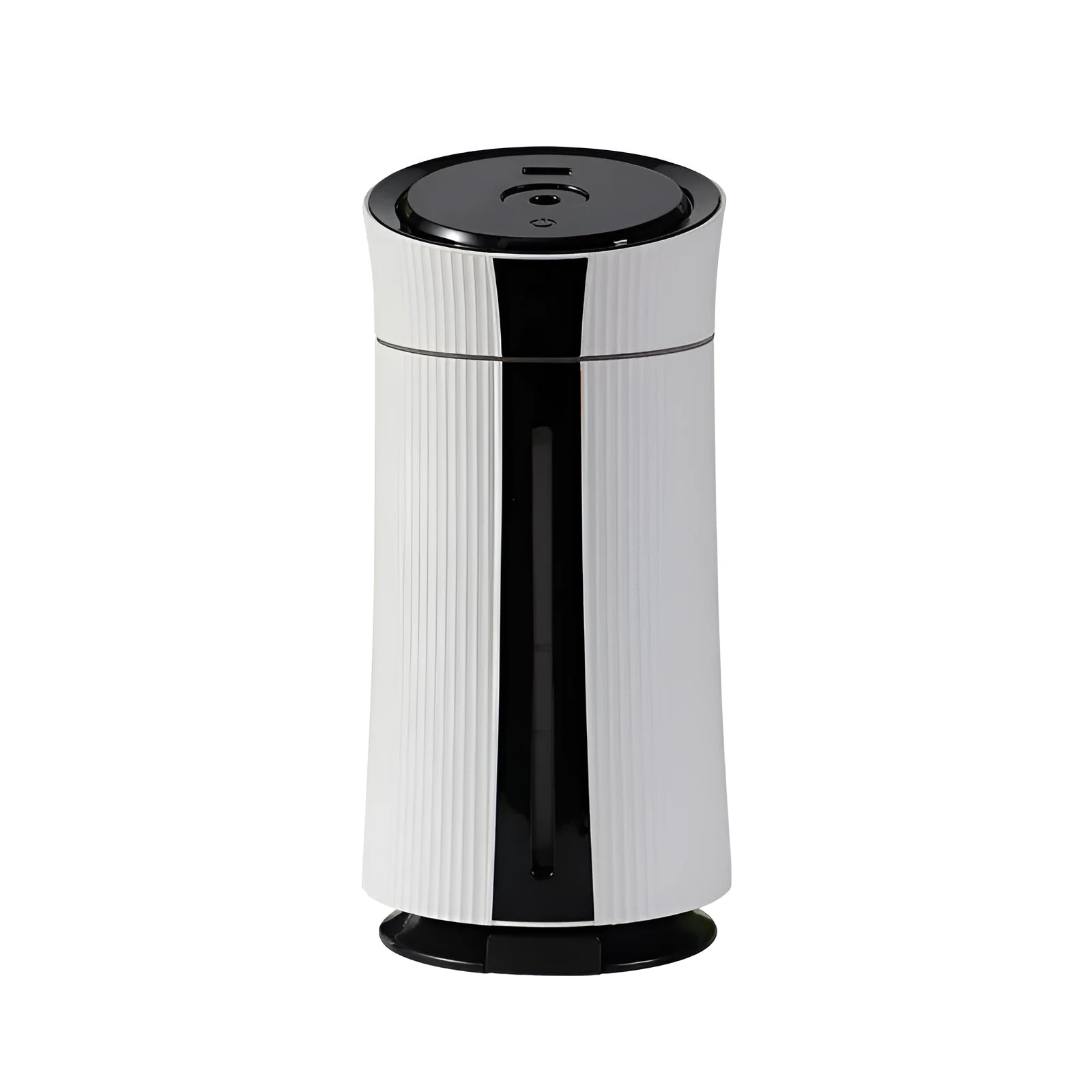 White cylindrical household USB humidifier with single fog outlet, quiet operation 36dB or less
