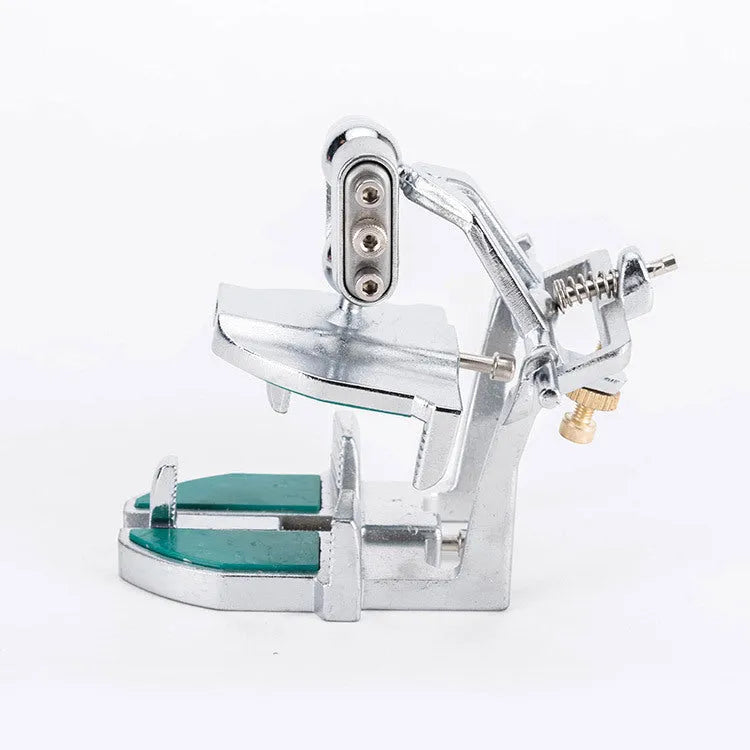 Korean jaw dental articulator with adjustable points and side pins for model mounting