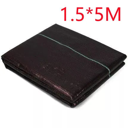 Black polyethylene weed control cloth for greenhouse and farmland weed suppression