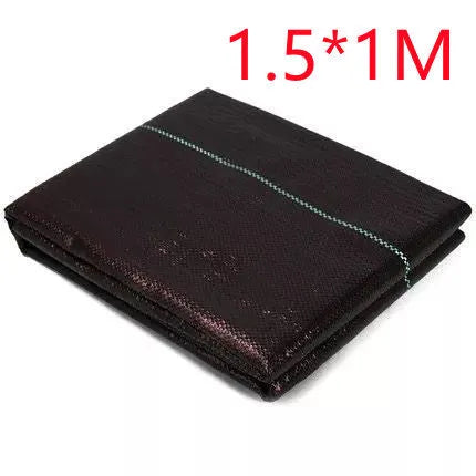 Black polyethylene weed control cloth for greenhouse and farmland weed suppression