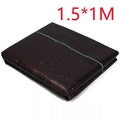 Black polyethylene weed control cloth for greenhouse and farmland weed suppression