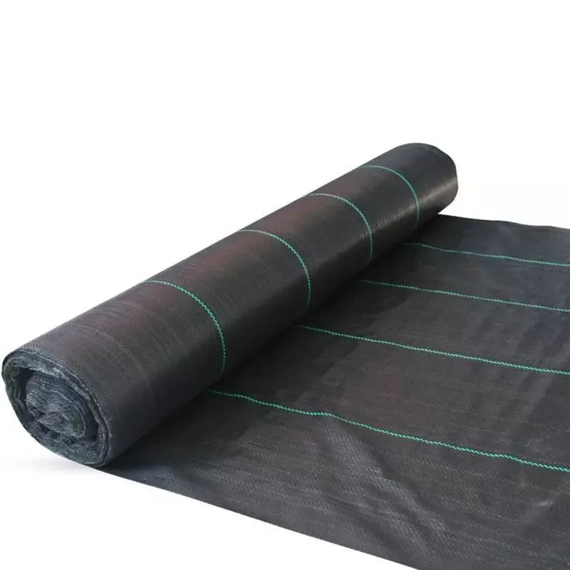 Black polyethylene weed control cloth for greenhouse and farmland weed suppression