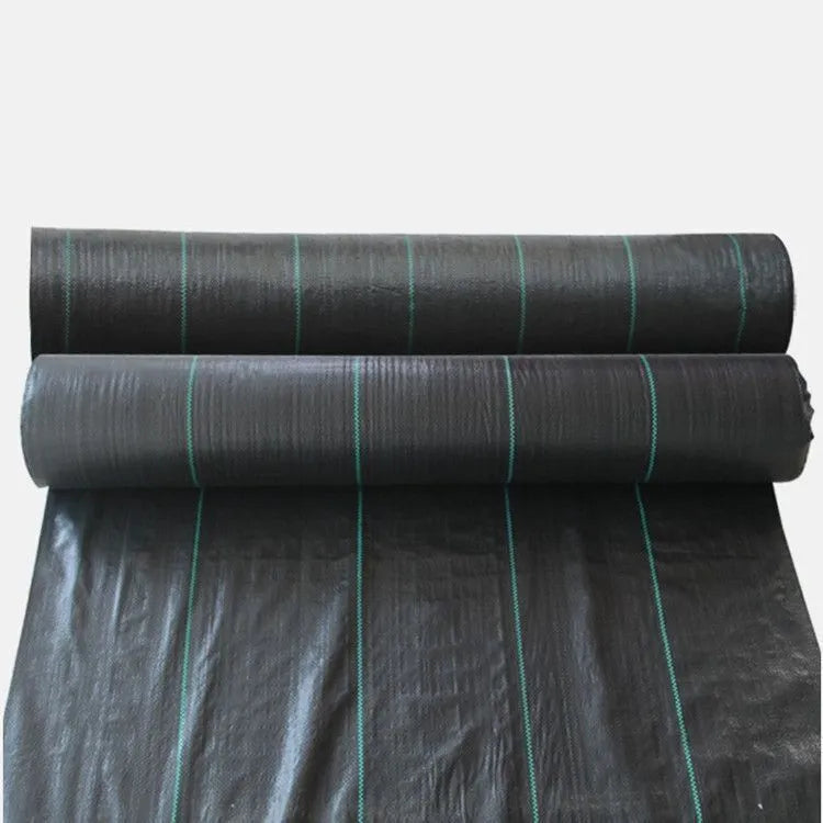 Black polyethylene weed control cloth for greenhouse and farmland weed suppression