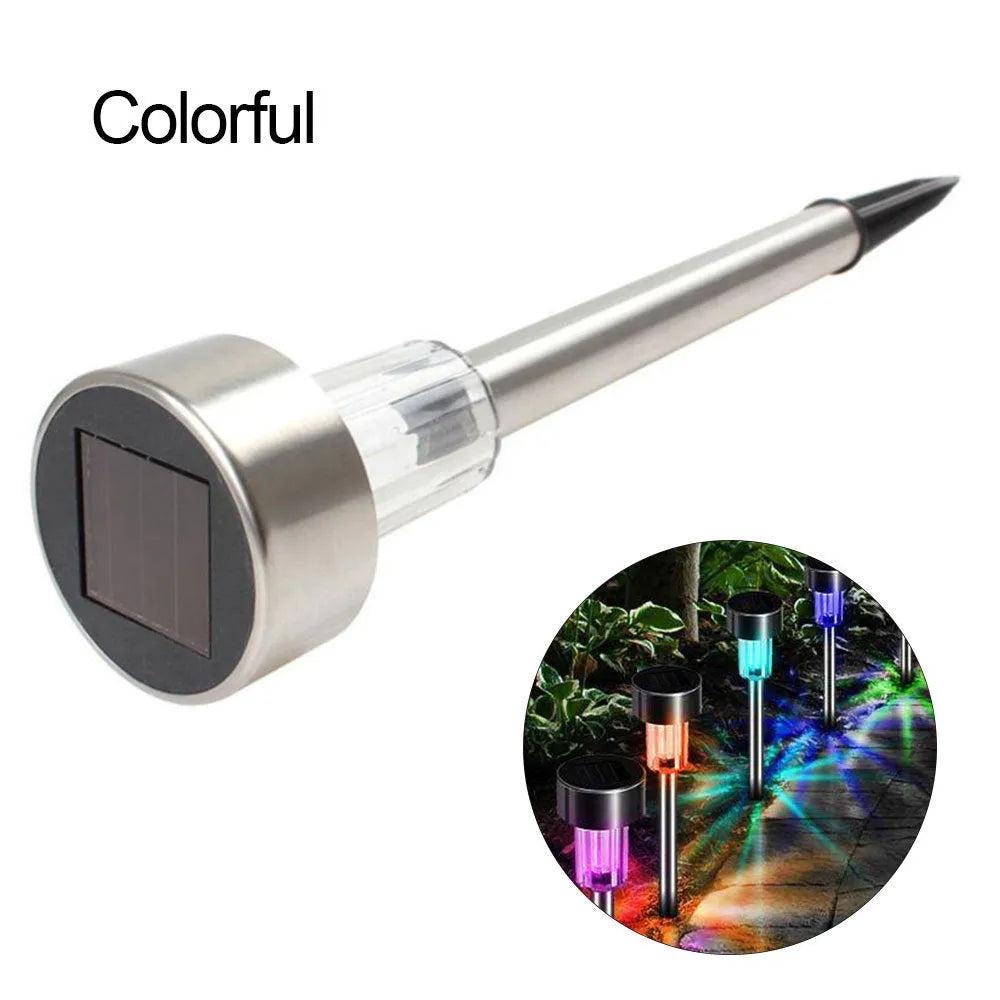 Stainless steel garden LED landscape light with pastoral design for outdoor illumination