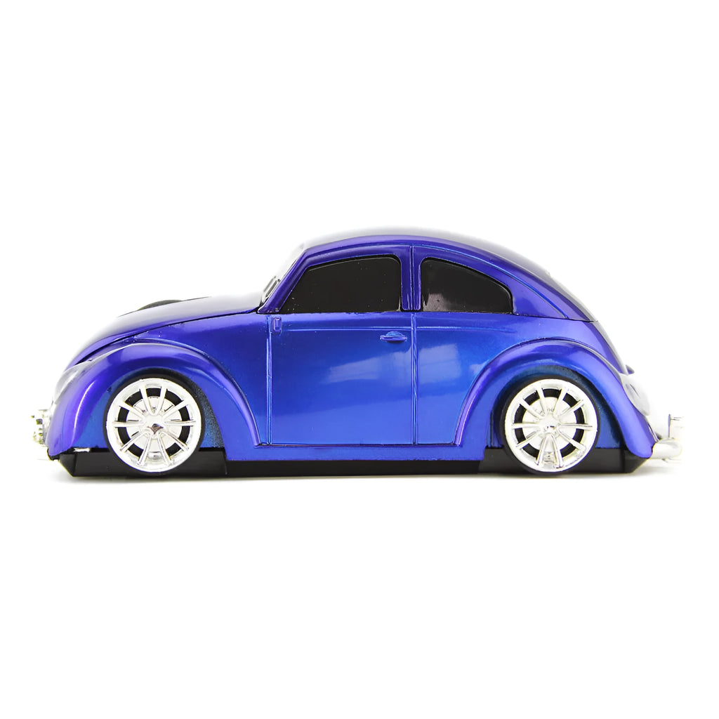 2.4GHz wireless optical computer mouse in black, blue, red, and yellow colour options