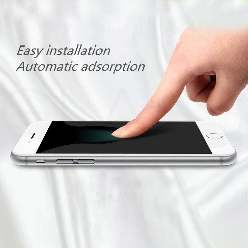 Tempered glass screen protector with 9H hardness for smartphone display protection