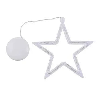 Christmas LED suction cup lights with Santa Claus elk snowman designs for window decoration
