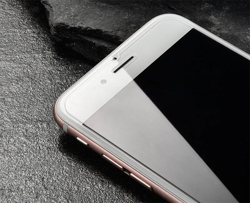 Tempered glass screen protector with 9H hardness for smartphone display protection