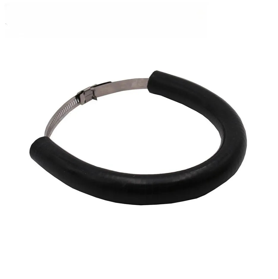 Universal motorcycle exhaust pipe anti-drop wring in black, blue, and orange colours