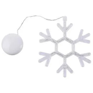 Christmas LED suction cup lights with Santa Claus elk snowman designs for window decoration