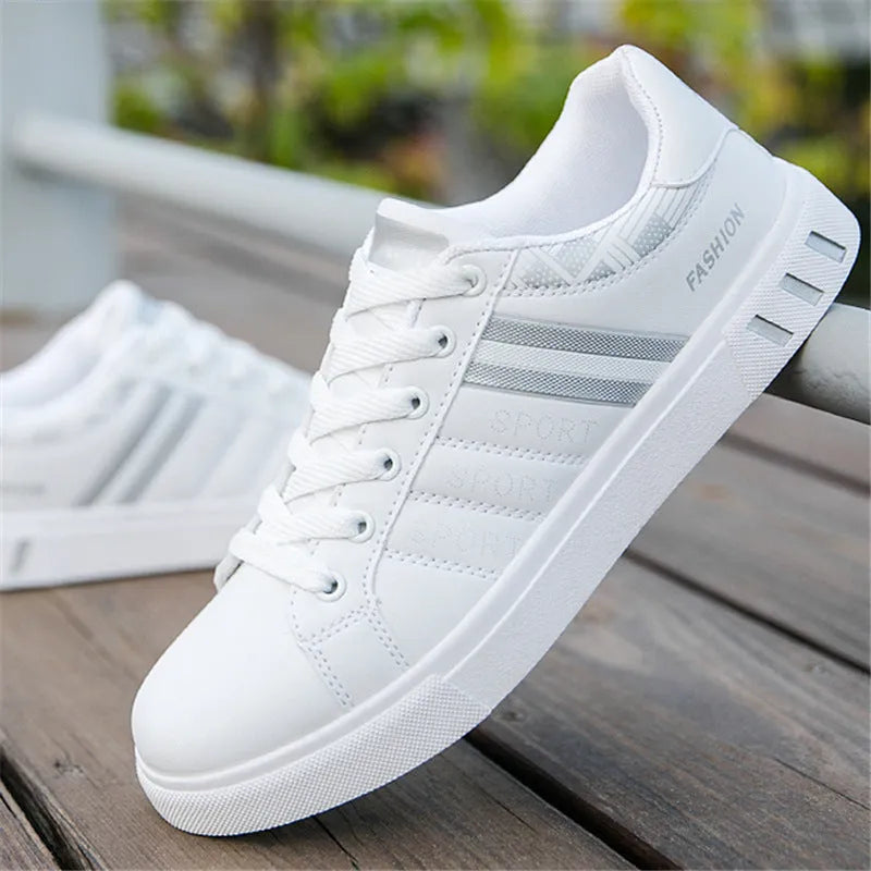 Pair of sports shoes in black colour with mesh upper, EVA midsole, and patterned rubber outsole.