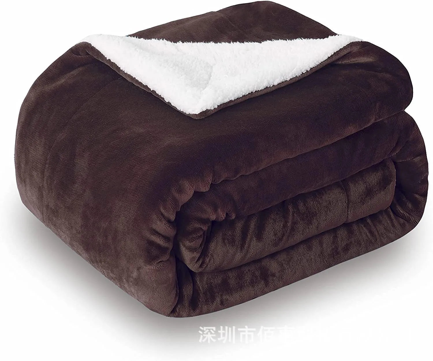 USB electric heating blanket in grey and white flannel fabric, showing intelligent temperature controls.