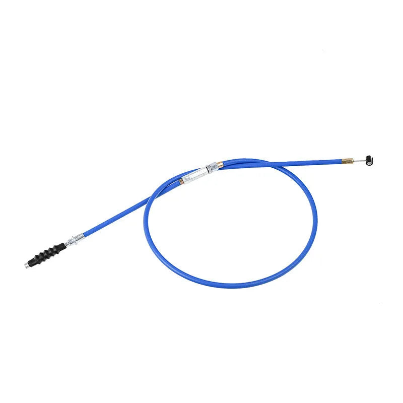 Apollo 110-125cc scrambler ATV clutch accelerator cable in four colours: black, blue, red, yellow.