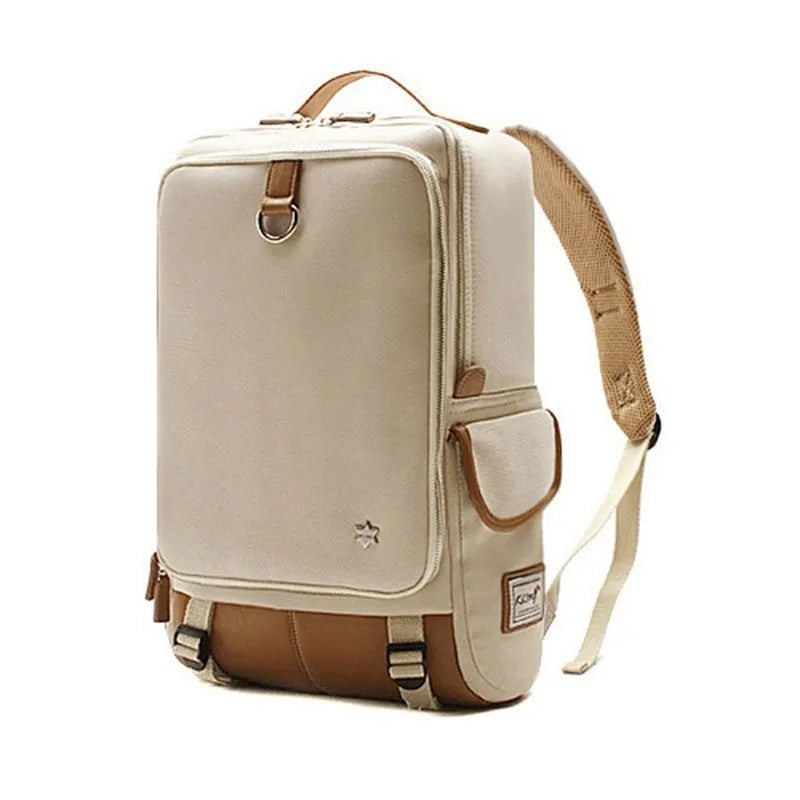 Oxford cloth Korean style backpack in Army Green colour with 30x16x46cm dimensions
