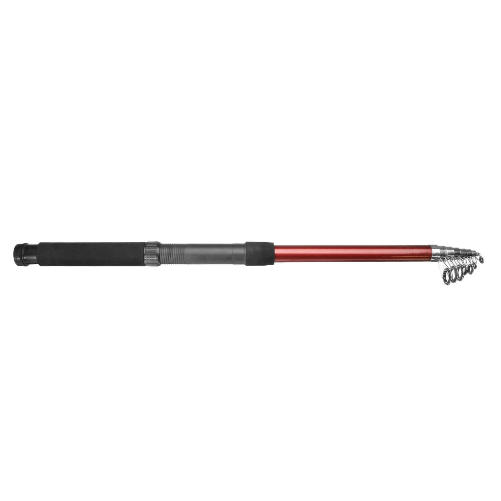 LED fishing rod light with telescopic pole and remote control for outdoor night fishing and camping