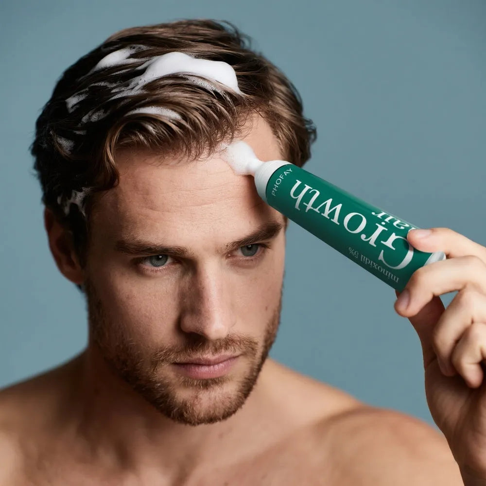 CH004 Minoxidil 5% anti-hair loss mousse foam canister for hair regrowth treatment