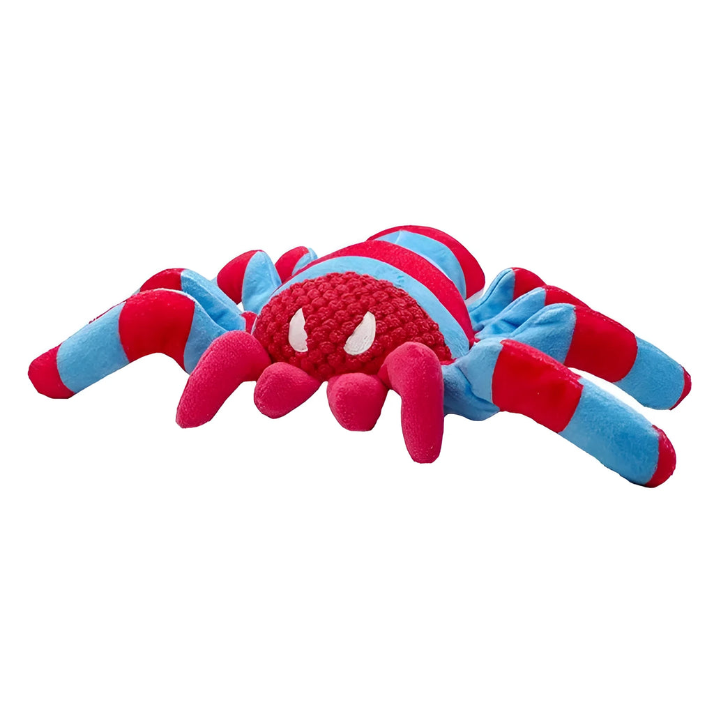 Red bite-resistant teddy dog toy for medium to large breed chewing and interactive play